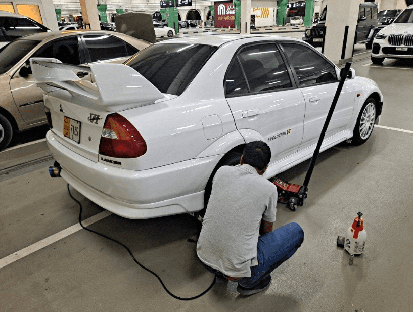 flat tyre repair